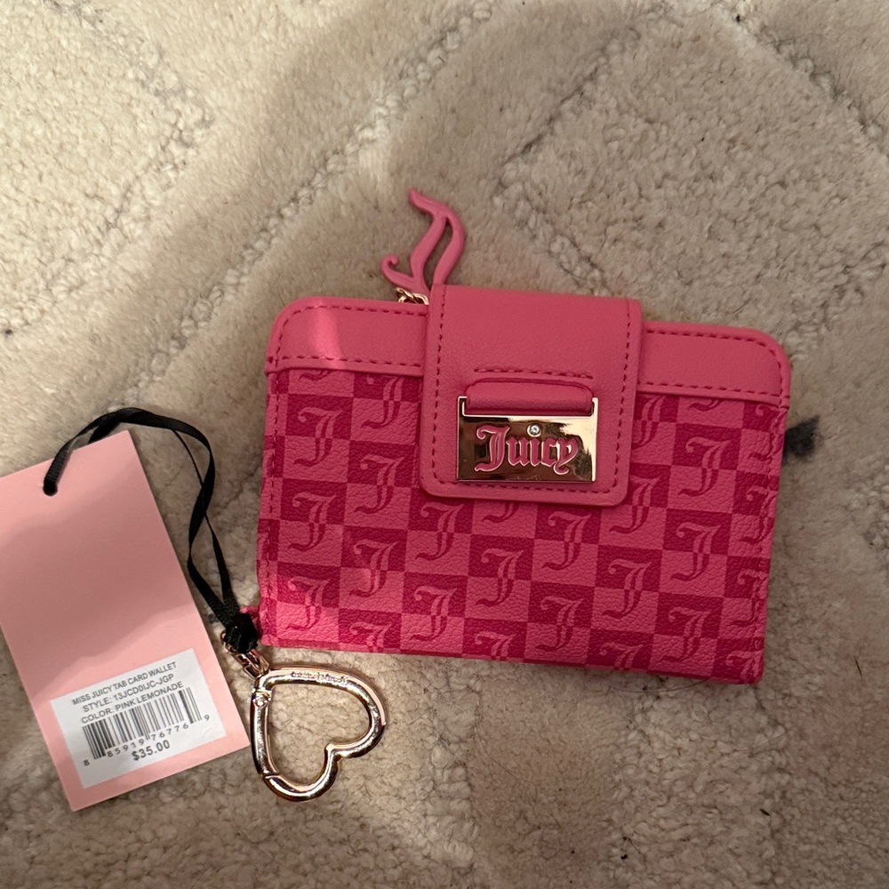 Juicy Couture Vibrant Pink Wallet